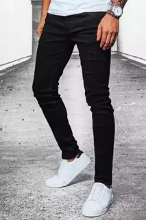 Spodnie męskie jeansowe czarne Dstreet UX3914