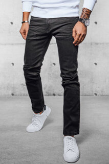 Spodnie męskie jeansowe czarne Dstreet UX4103