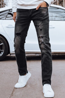 Spodnie męskie jeansowe czarne Dstreet UX4137