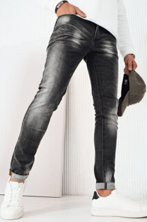 Spodnie męskie jeansowe czarne Dstreet UX4236