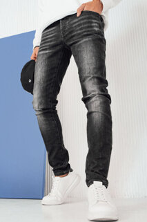 Spodnie męskie jeansowe czarne Dstreet UX4243