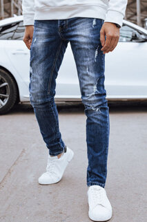 Spodnie męskie jeansowe granatowe Dstreet UX3995