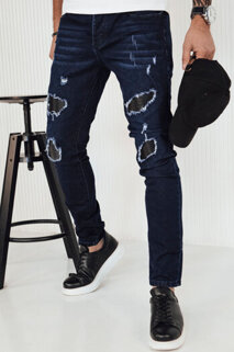 Spodnie męskie jeansowe granatowe Dstreet UX4142