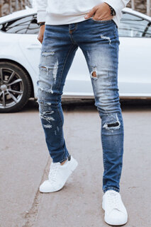 Spodnie męskie jeansowe granatowe Dstreet UX4226