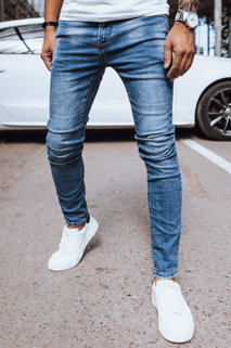 Spodnie męskie jeansowe niebieskie Dstreet UX2912