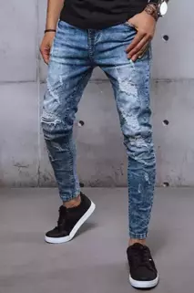 Spodnie męskie jeansowe niebieskie Dstreet UX3593