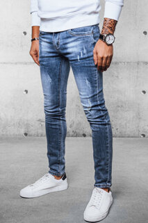 Spodnie męskie jeansowe niebieskie Dstreet UX4077