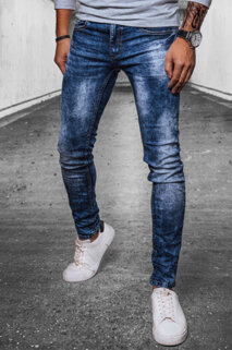 Spodnie męskie jeansowe niebieskie Dstreet UX4079