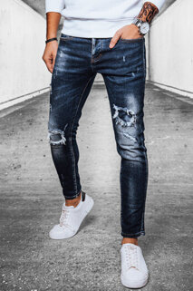 Spodnie męskie jeansowe niebieskie Dstreet UX4092