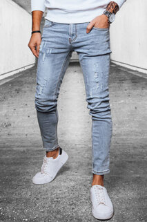 Spodnie męskie jeansowe niebieskie Dstreet UX4098