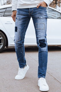 Spodnie męskie jeansowe niebieskie Dstreet UX4297