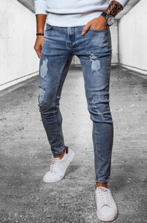 Spodnie męskie jeansowe szare Dstreet UX4080