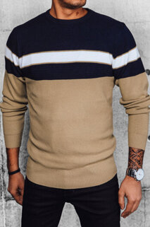 Sweter męski beżowy Dstreet WX2192