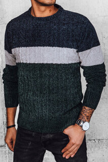 Sweter męski ciemnozielony Dstreet WX2174
