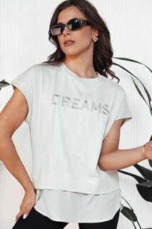 T-shirt damski DREAMY pistacjowy Dstreet RY2520