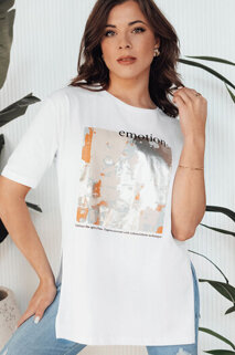 T-shirt damski EMLOT biały Dstreet RY2622
