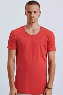T-shirt męski czerwony Dstreet RX4612