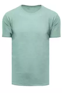 T-shirt męski we wzory jasnozielony Dstreet RX4924