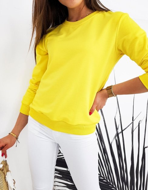 Bluza damska CARDIO żółta BY0431