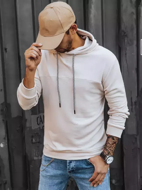 Bluza męska kamelowa Dstreet BX5474