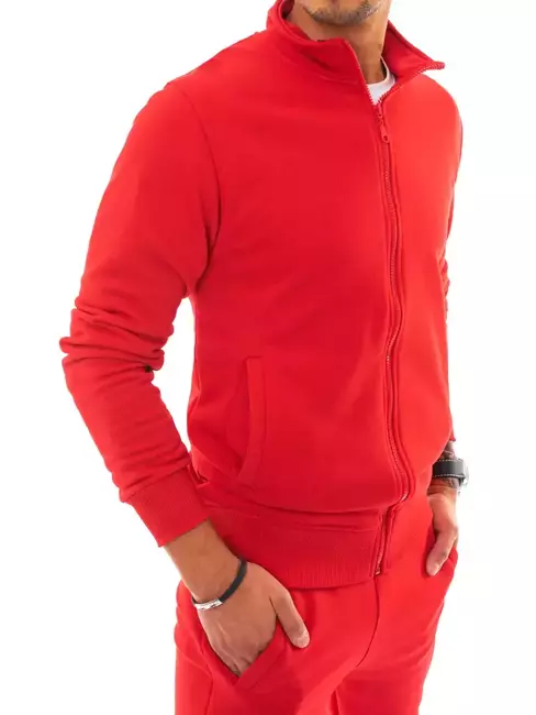 Bluza męska rozpinana czerwona Dstreet BX5030