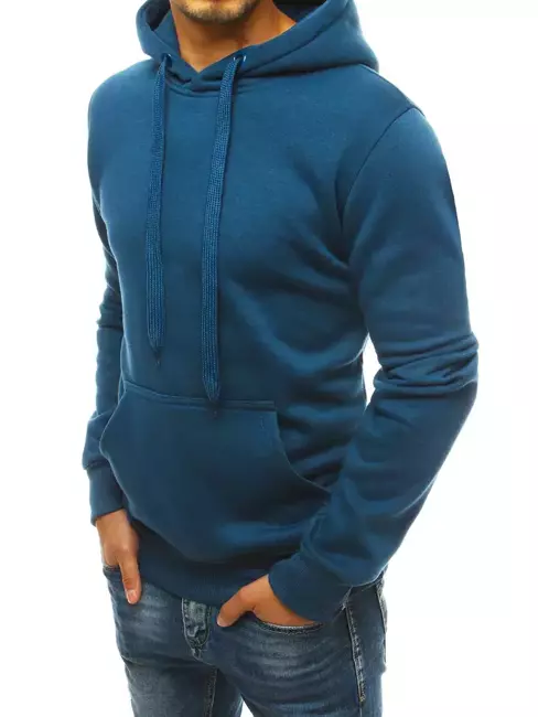 Bluza męska z kapturem jeansowa Dstreet BX5080