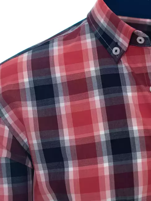 Kolorowa koszula męska w kratkę DX2045