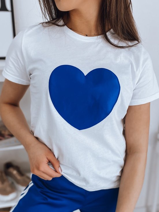 Komplet damski dresowy HEART niebieski Dstreet AY0573