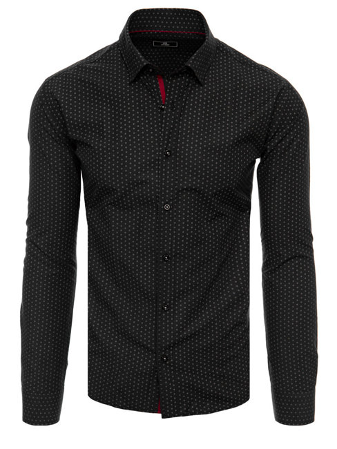 Koszula męska czarna Dstreet DX2389