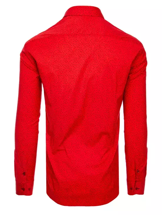 Koszula męska czerwona Dstreet DX2143