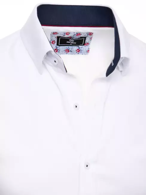Koszula męska elegancka biała Dstreet DX2326