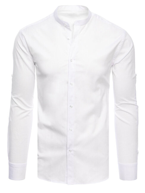 Koszula męska gładka biała Dstreet DX2487