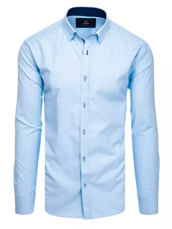 Koszula męska jasnoniebieska Dstreet DX2145