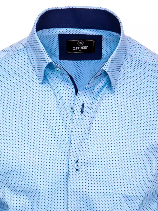 Koszula męska jasnoniebieska Dstreet DX2155