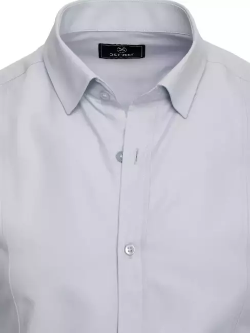 Koszula męska jasnoszara Dstreet DX2101