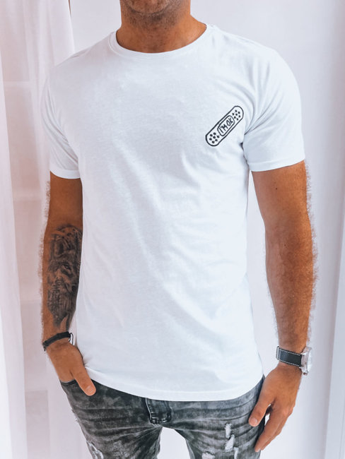 Koszulka męska biała Dstreet RX5291