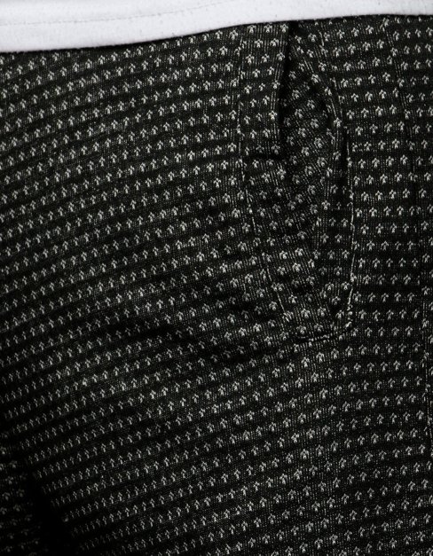 Krótkie spodenki dresowe męskie czarne Dstreet SX1187