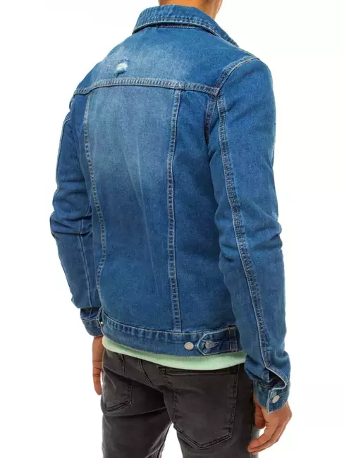Kurtka męska jeansowa niebieska Dstreet TX3633
