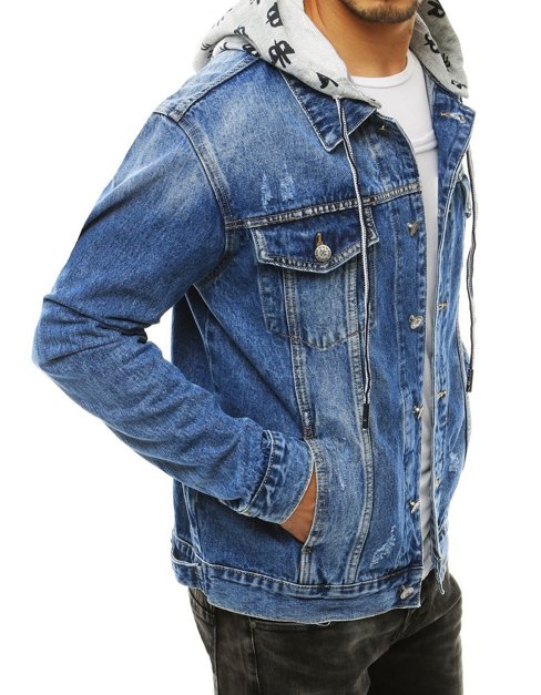 Kurtka męska jeansowa niebieska TX3309