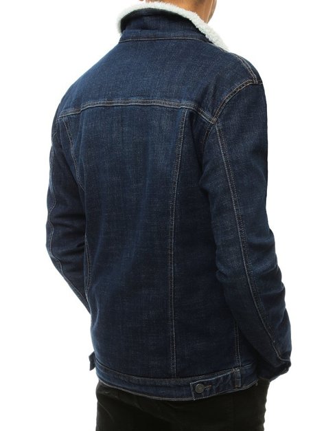 Kurtka męska jeansowa niebieska TX3389