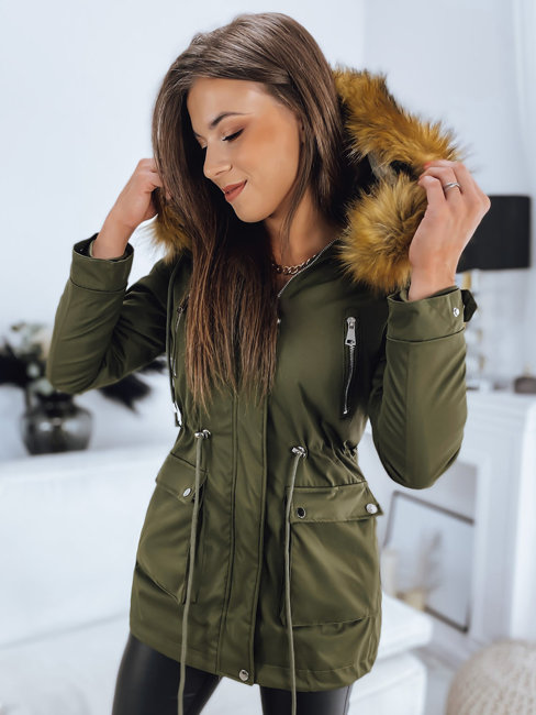 Parka damska STELLA zielona Dstreet TY3181