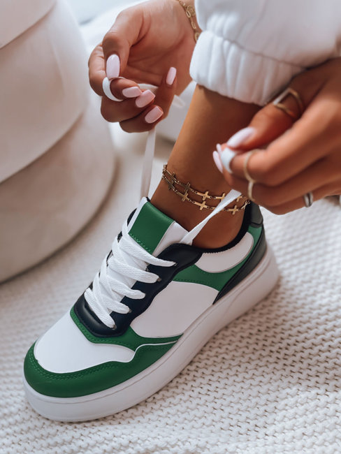 Sneakersy damskie MEILA zielone Dstreet ZY0324