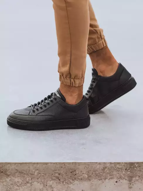 Sneakersy męskie czarne Dstreet ZX0208