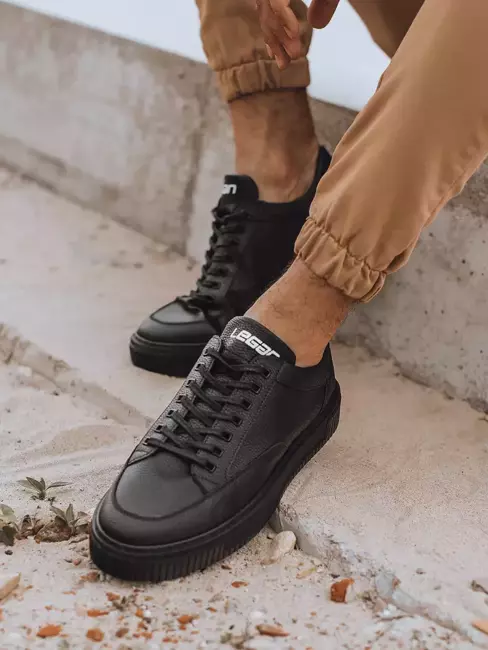 Sneakersy męskie czarne Dstreet ZX0208