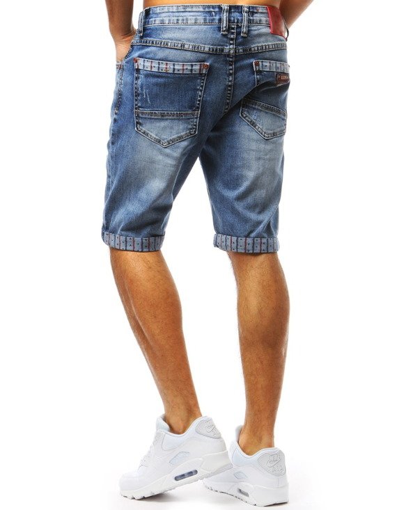 Spodenki jeansowe męskie niebieskie Dstreet SX0718