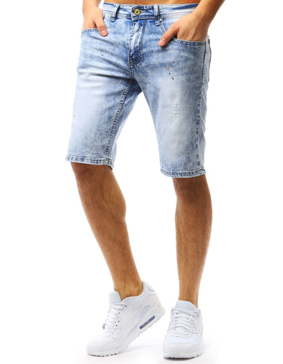 Spodenki jeansowe męskie niebieskie Dstreet SX0755