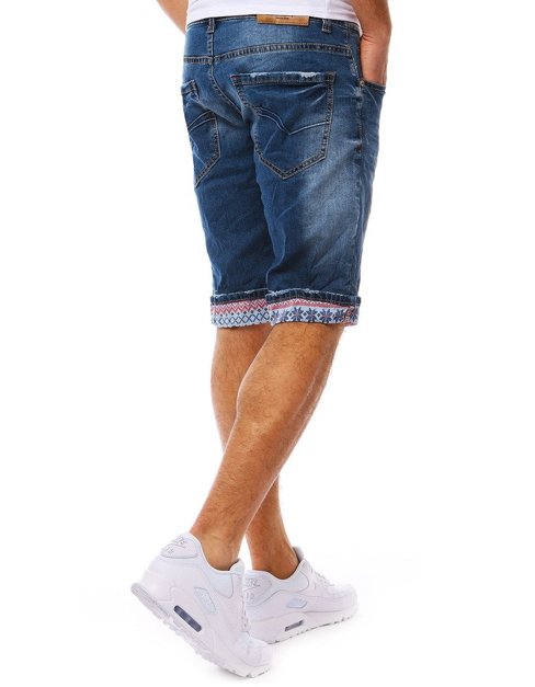 Spodenki jeansowe męskie niebieskie Dstreet SX0778
