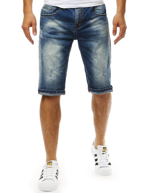 Spodenki jeansowe męskie niebieskie Dstreet SX0784