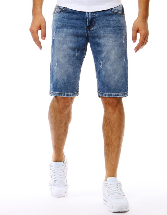 Spodenki jeansowe męskie niebieskie Dstreet SX0789