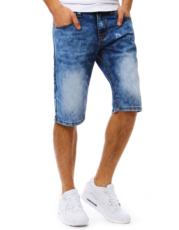 Spodenki jeansowe męskie niebieskie Dstreet SX0792